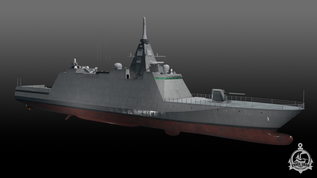 アジア太平洋地域の現代海軍 3D collection