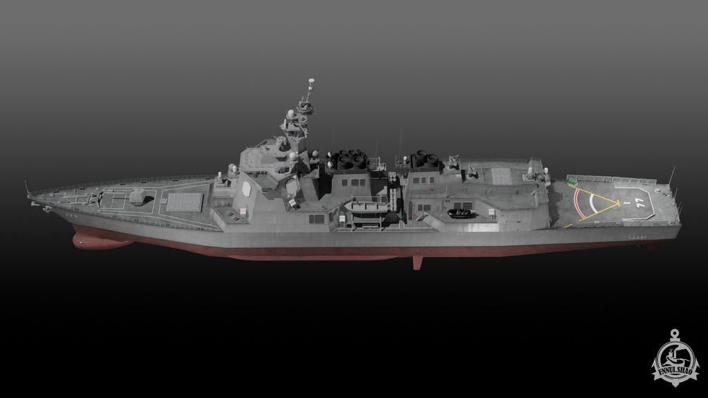 アジア太平洋地域の現代海軍 3D collection