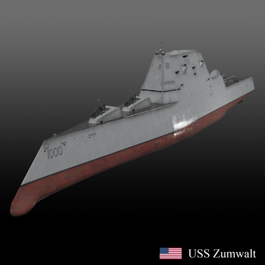 アジア太平洋地域の現代海軍 3D collection