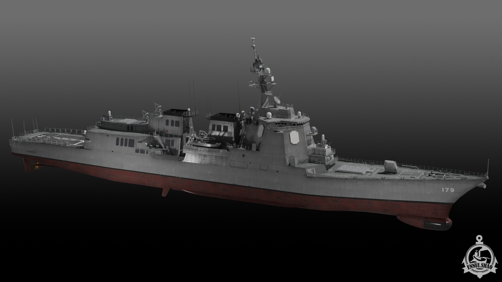 アジア太平洋地域の現代海軍 3D collection