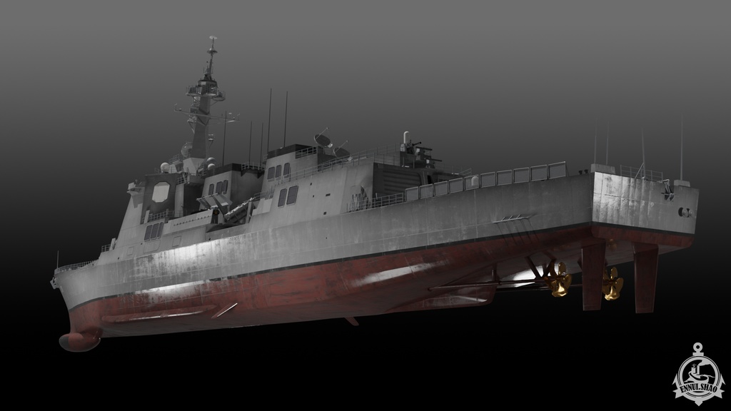 アジア太平洋地域の現代海軍 3D collection