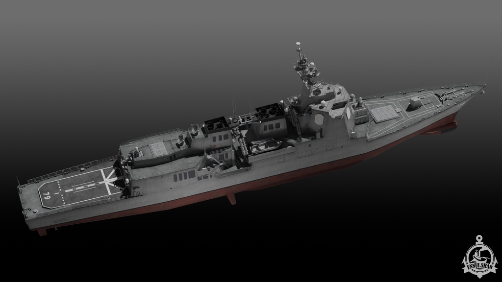 アジア太平洋地域の現代海軍 3D collection