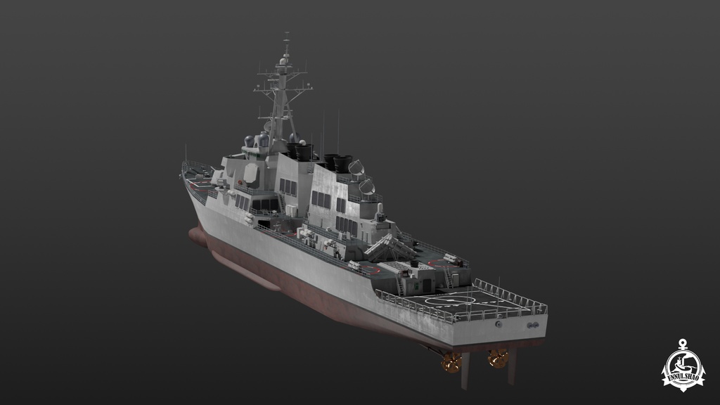 アジア太平洋地域の現代海軍 3D collection