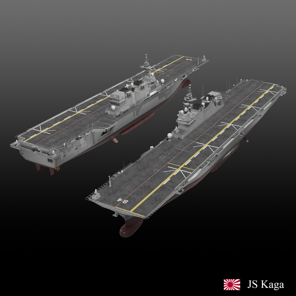 アジア太平洋地域の現代海軍 3D collection