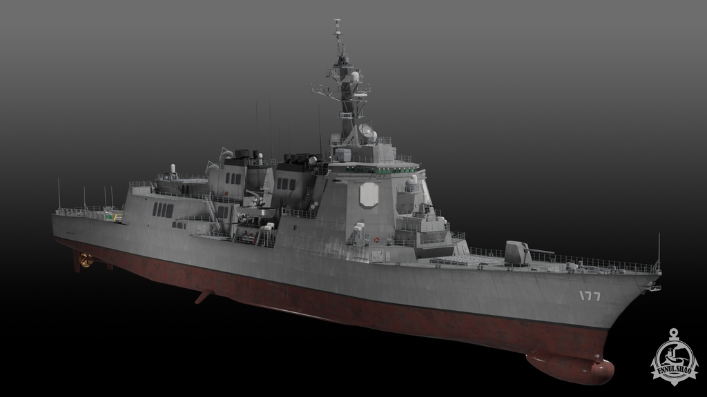 アジア太平洋地域の現代海軍 3D collection