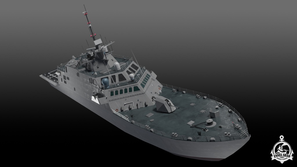 アジア太平洋地域の現代海軍 3D collection