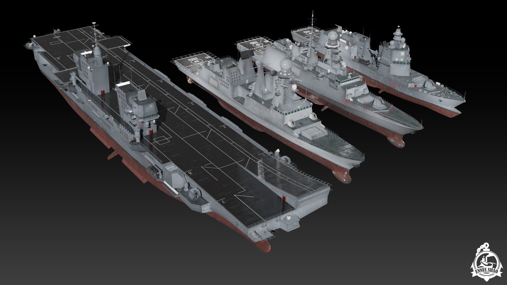 イタリア海軍 3D Collection