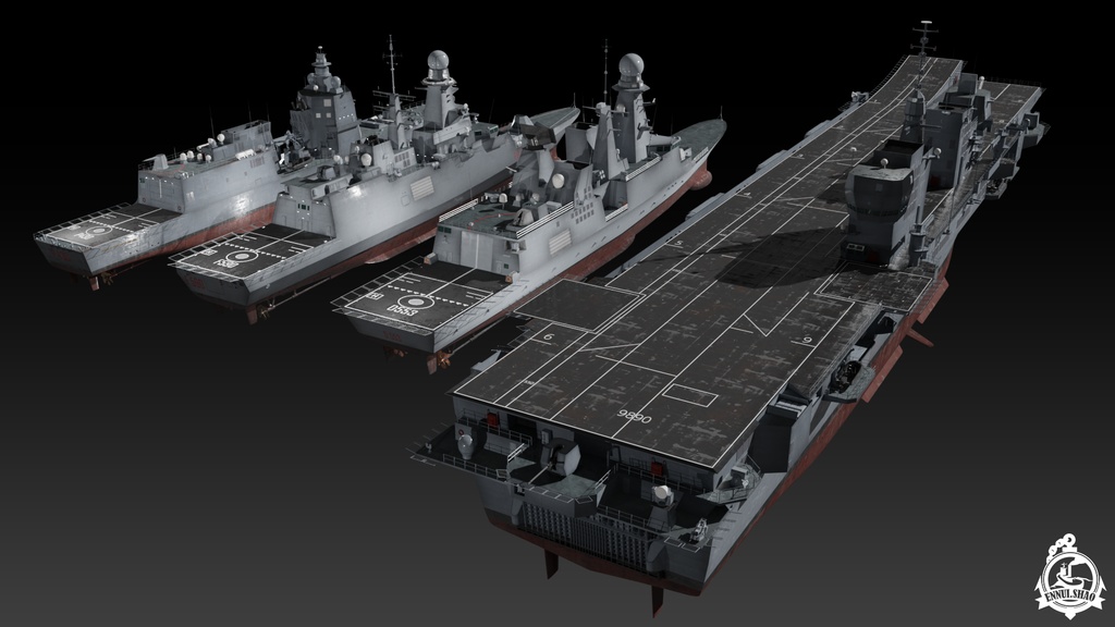 イタリア海軍 3D Collection