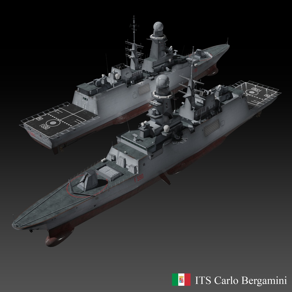 イタリア海軍 3D Collection