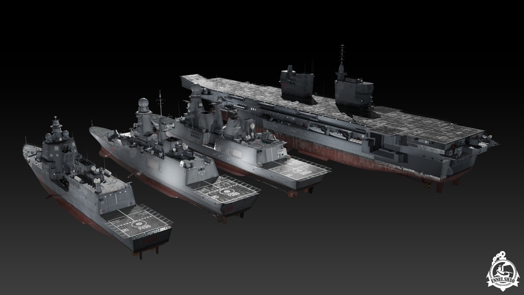 イタリア海軍 3D Collection