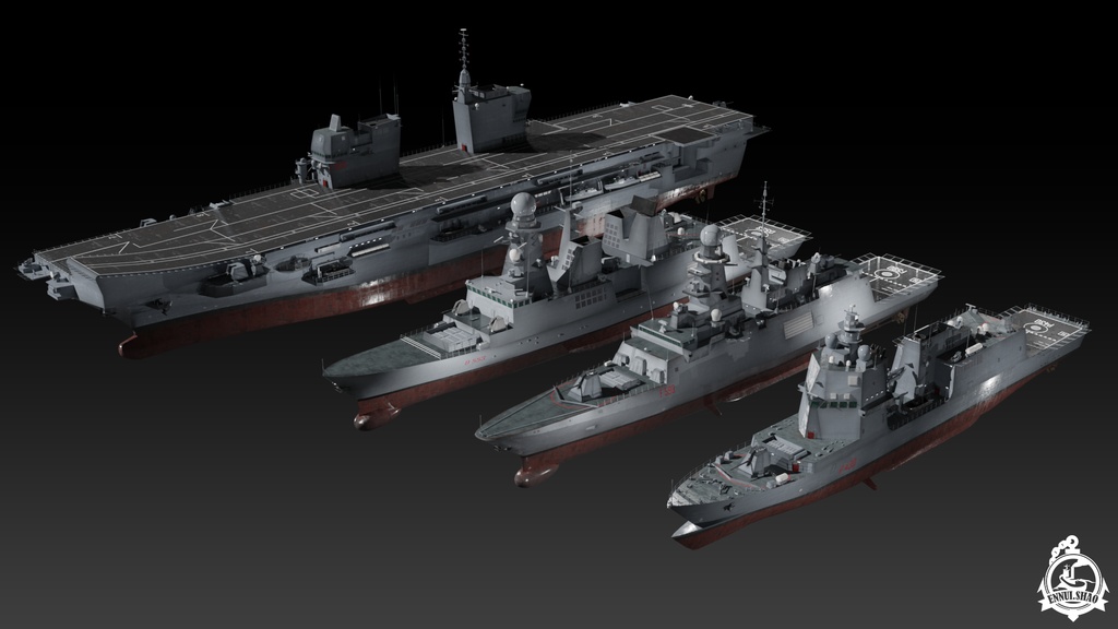 イタリア海軍 3D Collection