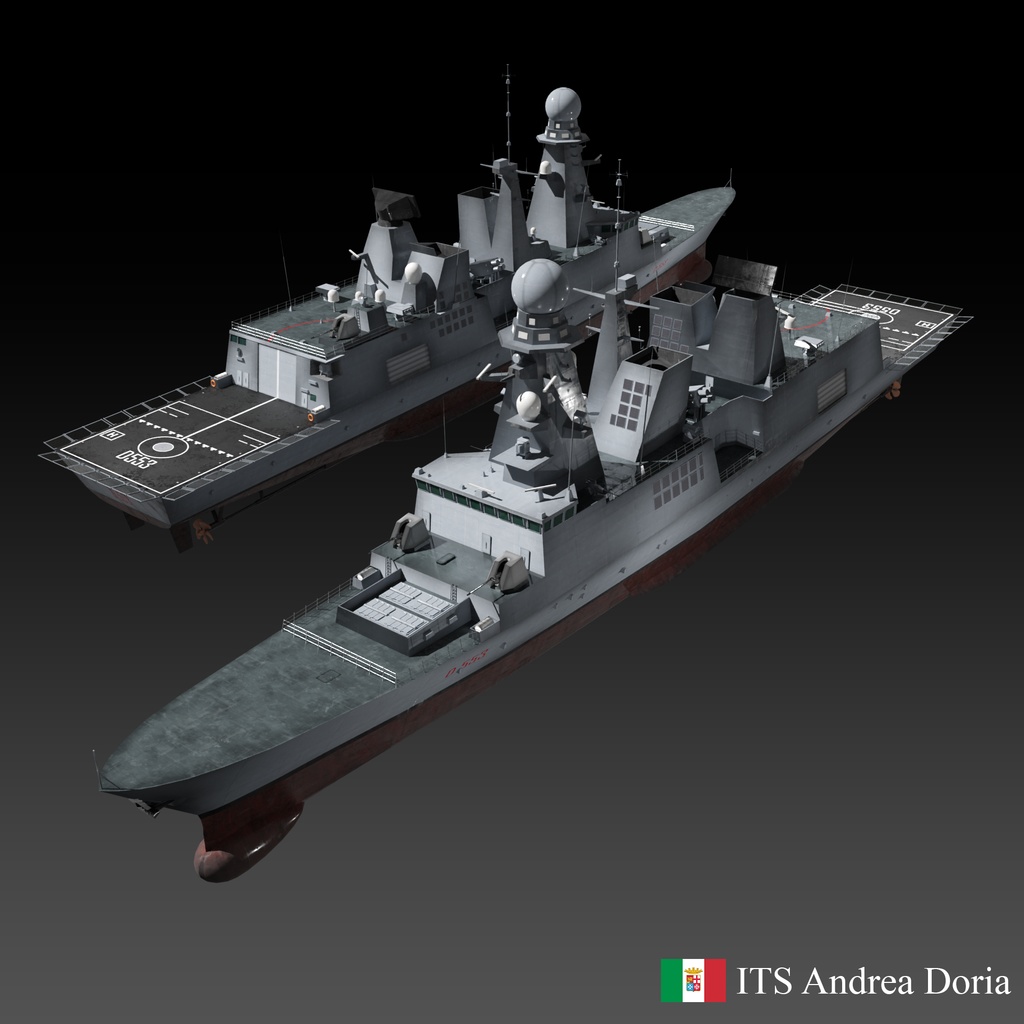 イタリア海軍 3D Collection