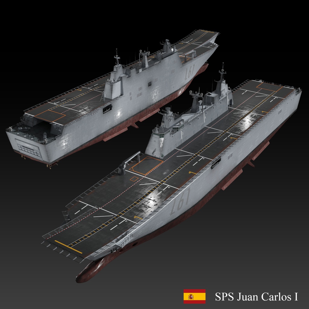 現代の軍艦 3D コレクション