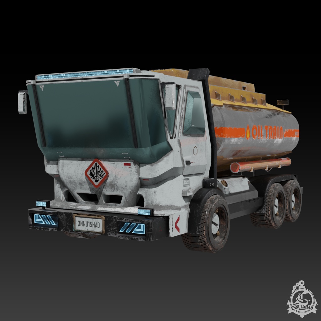 SF 石油タンカー 3D model