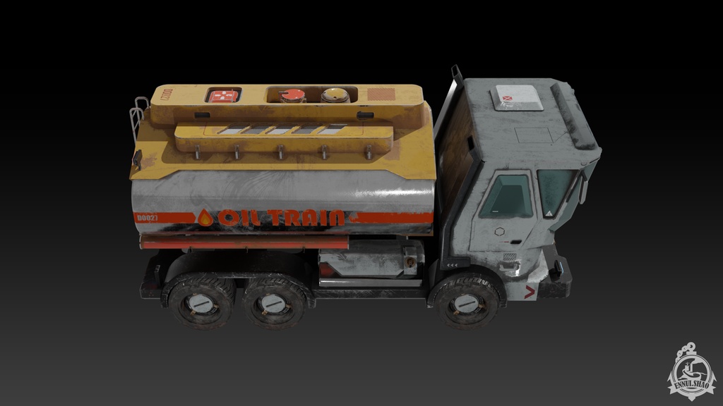 SF 石油タンカー 3D model