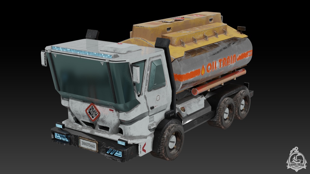 SF 石油タンカー 3D model