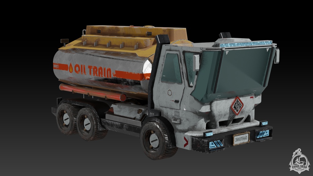 SF 石油タンカー 3D model