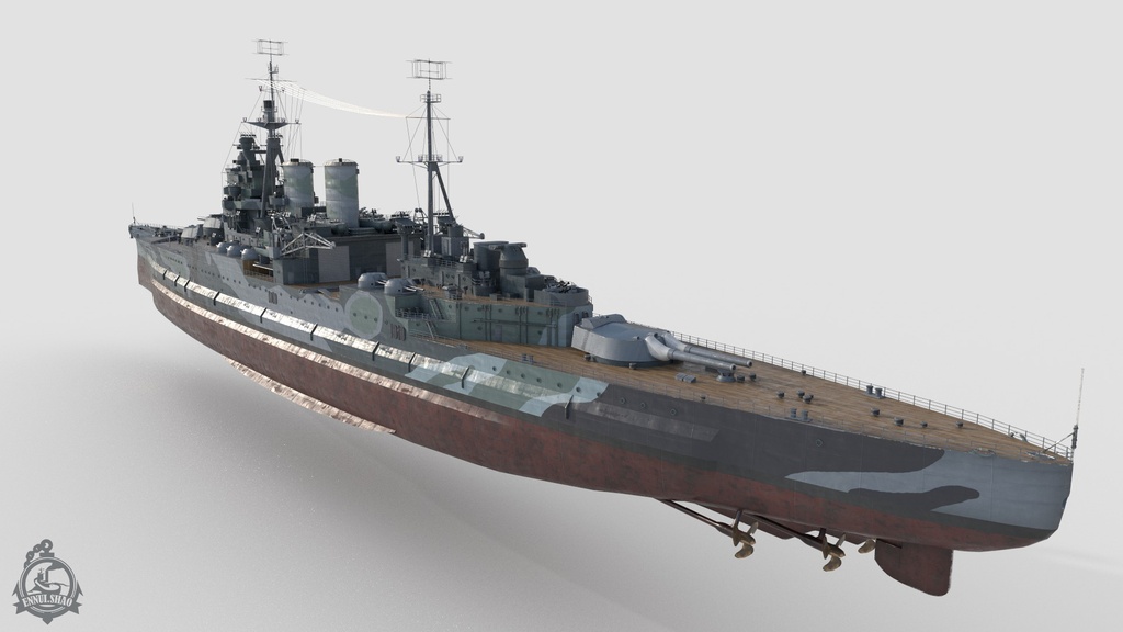 巡洋戦艦 HMS Renown