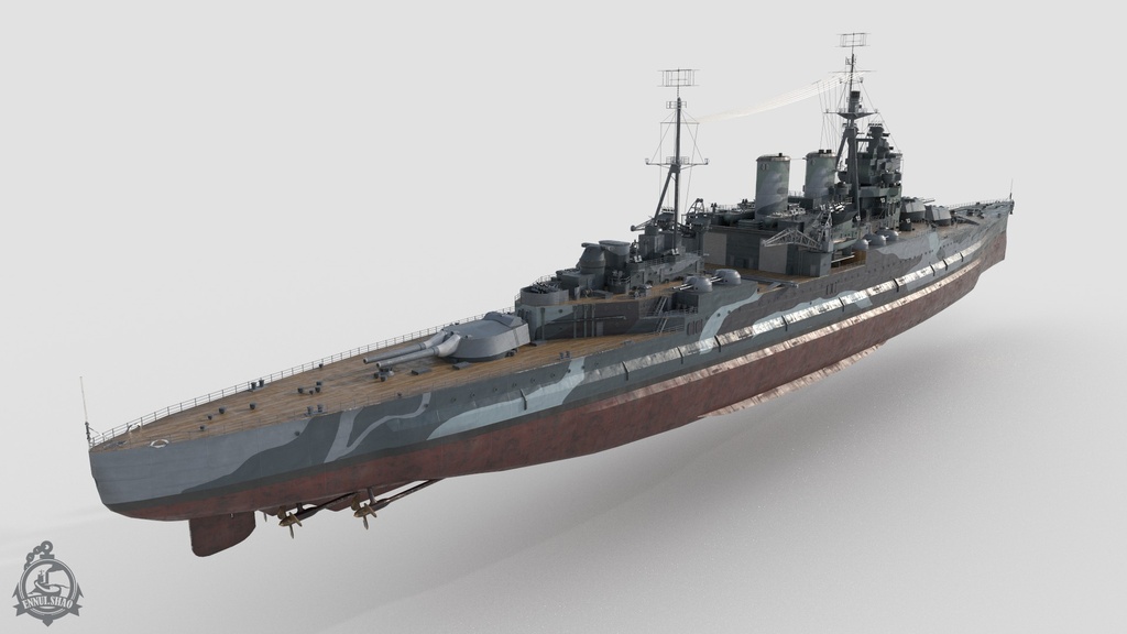 巡洋戦艦 HMS Renown