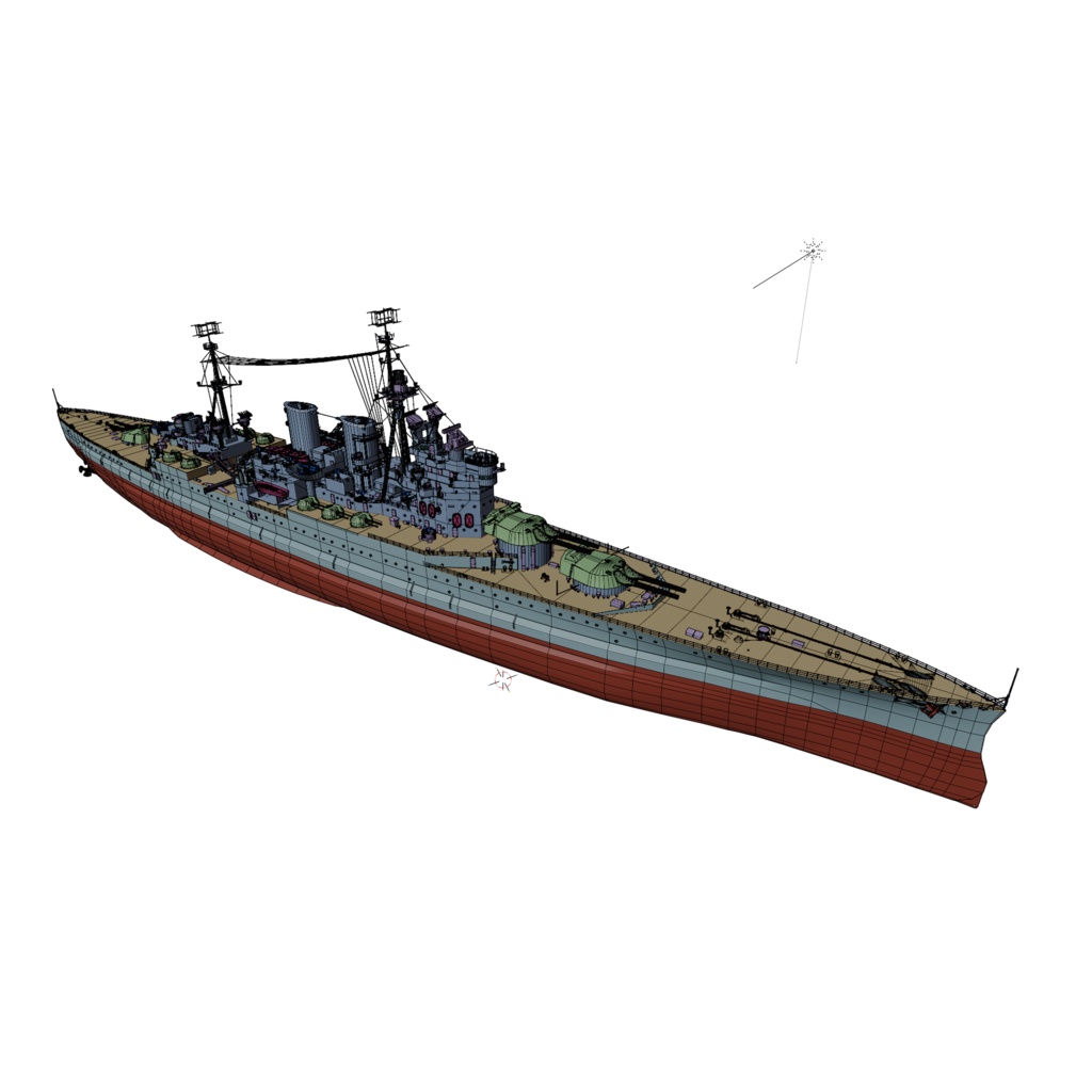 巡洋戦艦 HMS Renown