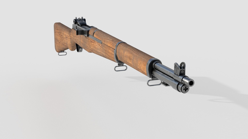 第二次世界大戦時のアメリカ歩兵用武器コレクション
