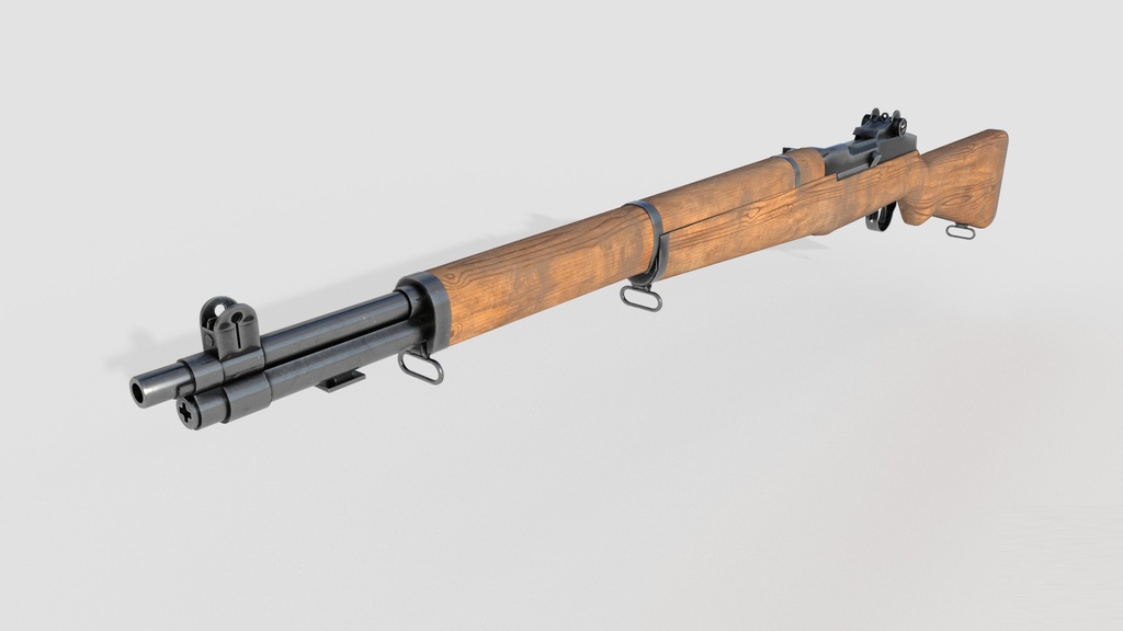 第二次世界大戦時のアメリカ歩兵用武器コレクション