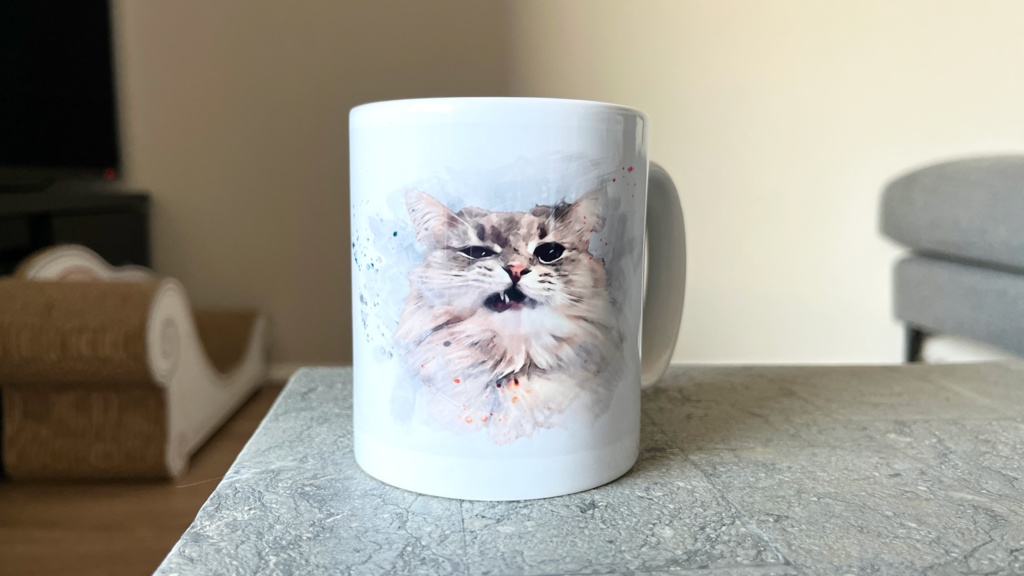 【茶色の猫】ジャックとりり様オリジナルマグカップ Ver.りり