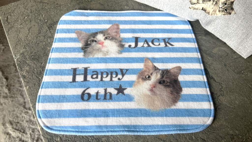 【セット販売】ジャックとりりぴのアニバーサリーハンカチ2点