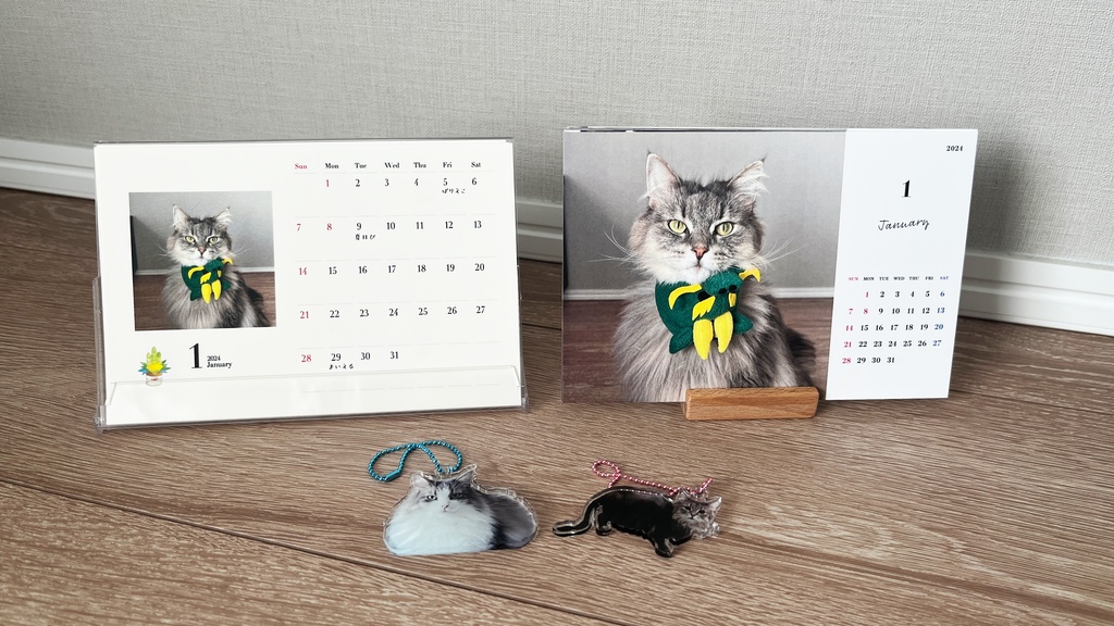 【記念日あり】2024年ジャックとりり様オリジナル記念日カレンダー