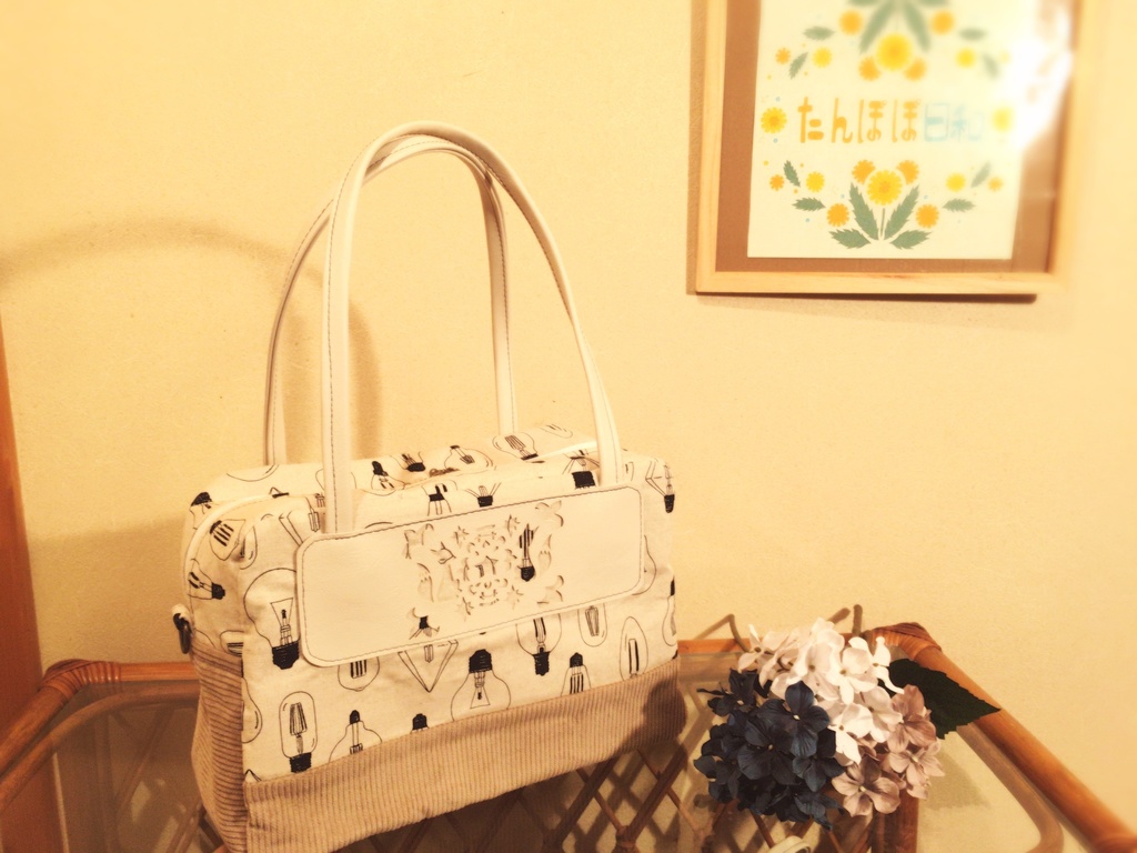 狐のボストンバッグ