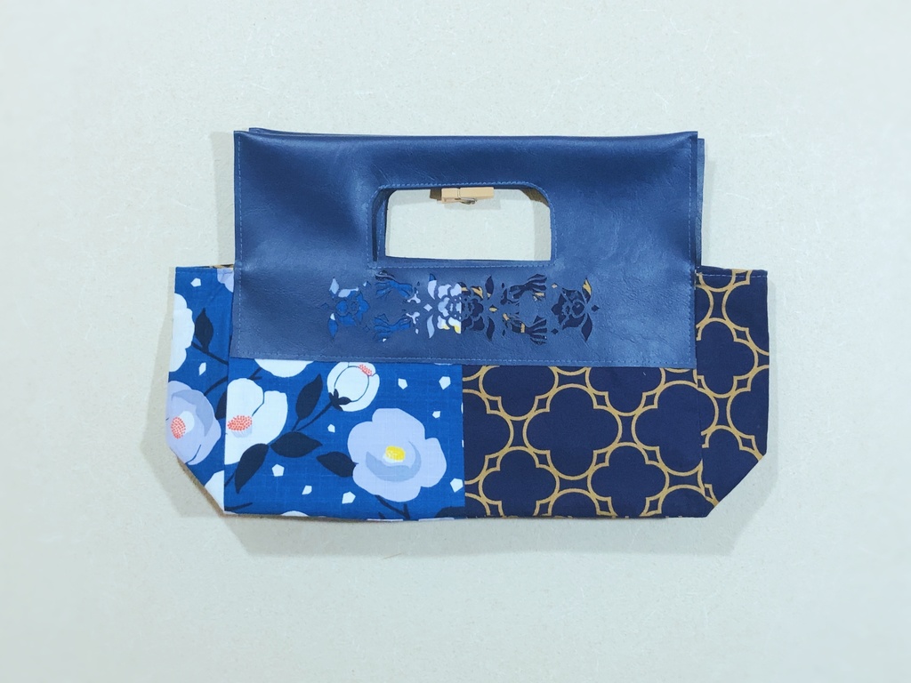 金魚と夏椿 ハンドバッグ