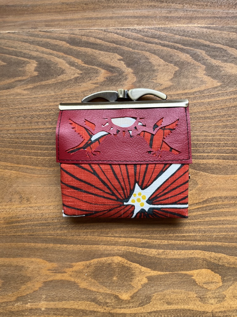 八咫烏のミニ財布