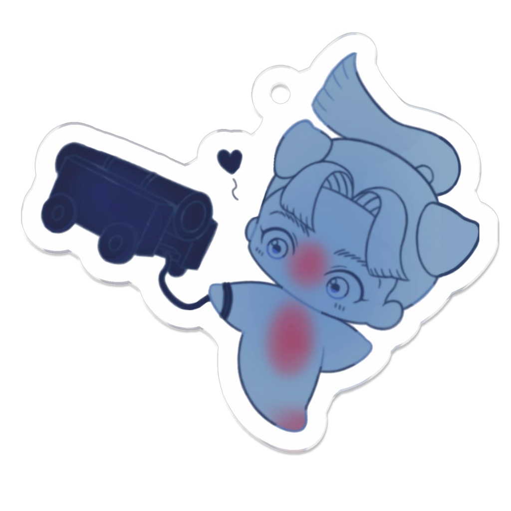 「三木ヱ門くりおね」アクリルキーホルダー