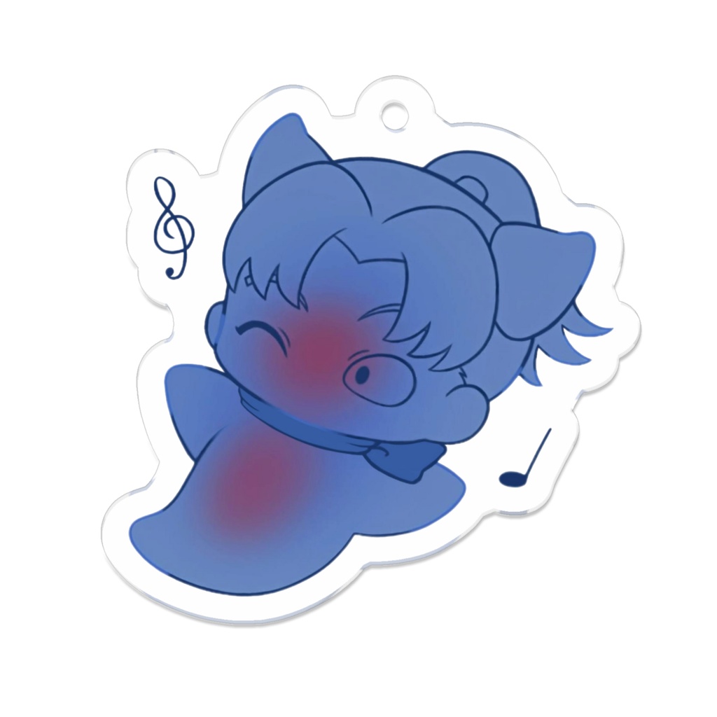 「きり丸くりおね」アクリルキーホルダー