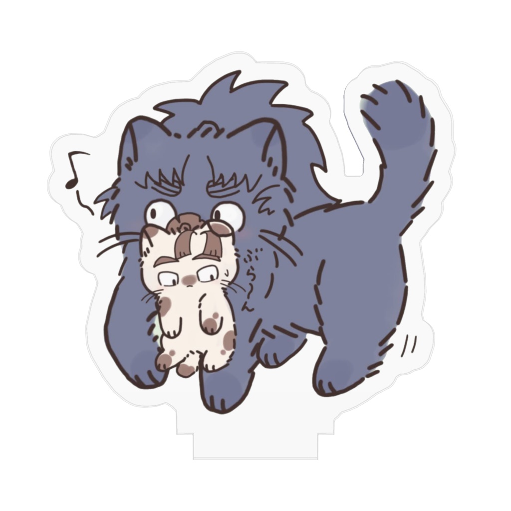 ねこ小平太とねこ金吾アクスタ