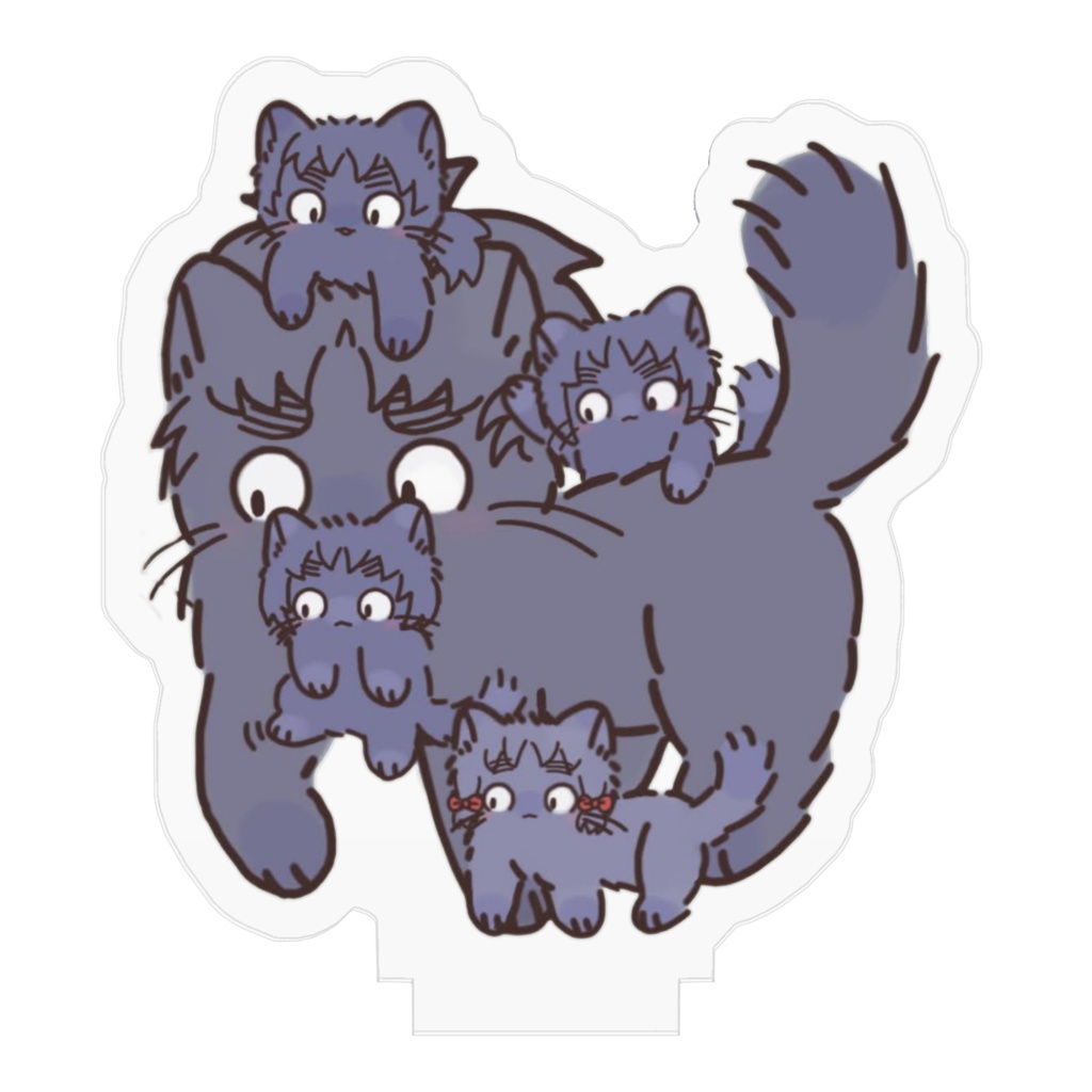 小平太ねこ 子守りアクリルスタンド