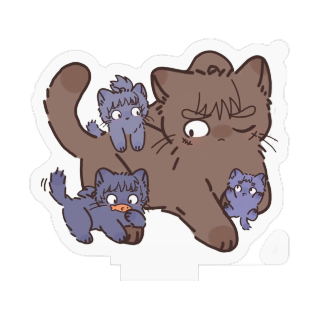 長次ねこ 子守りアクリルスタンド