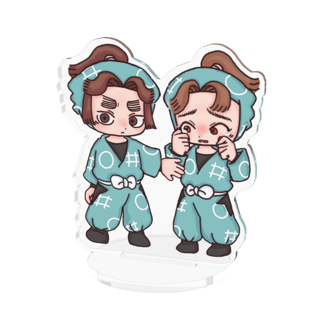 滝と三木アクスタ（一年生）