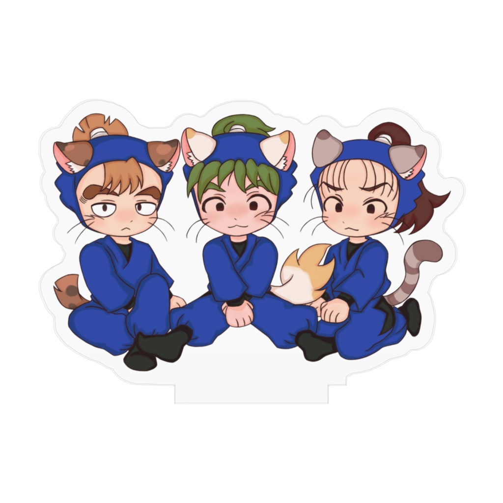 二年い組 猫アクスタ