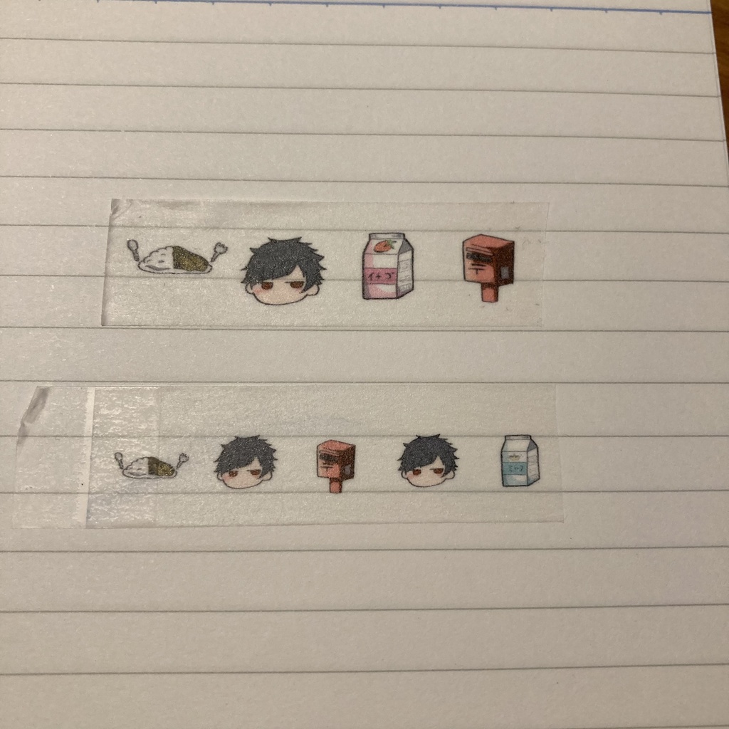 ちび風間のマスキングテープ