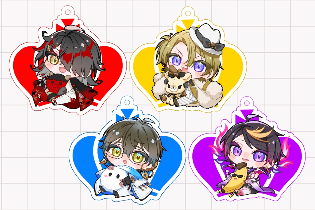 Luxiem アクリルキーホルダー 【非公式】