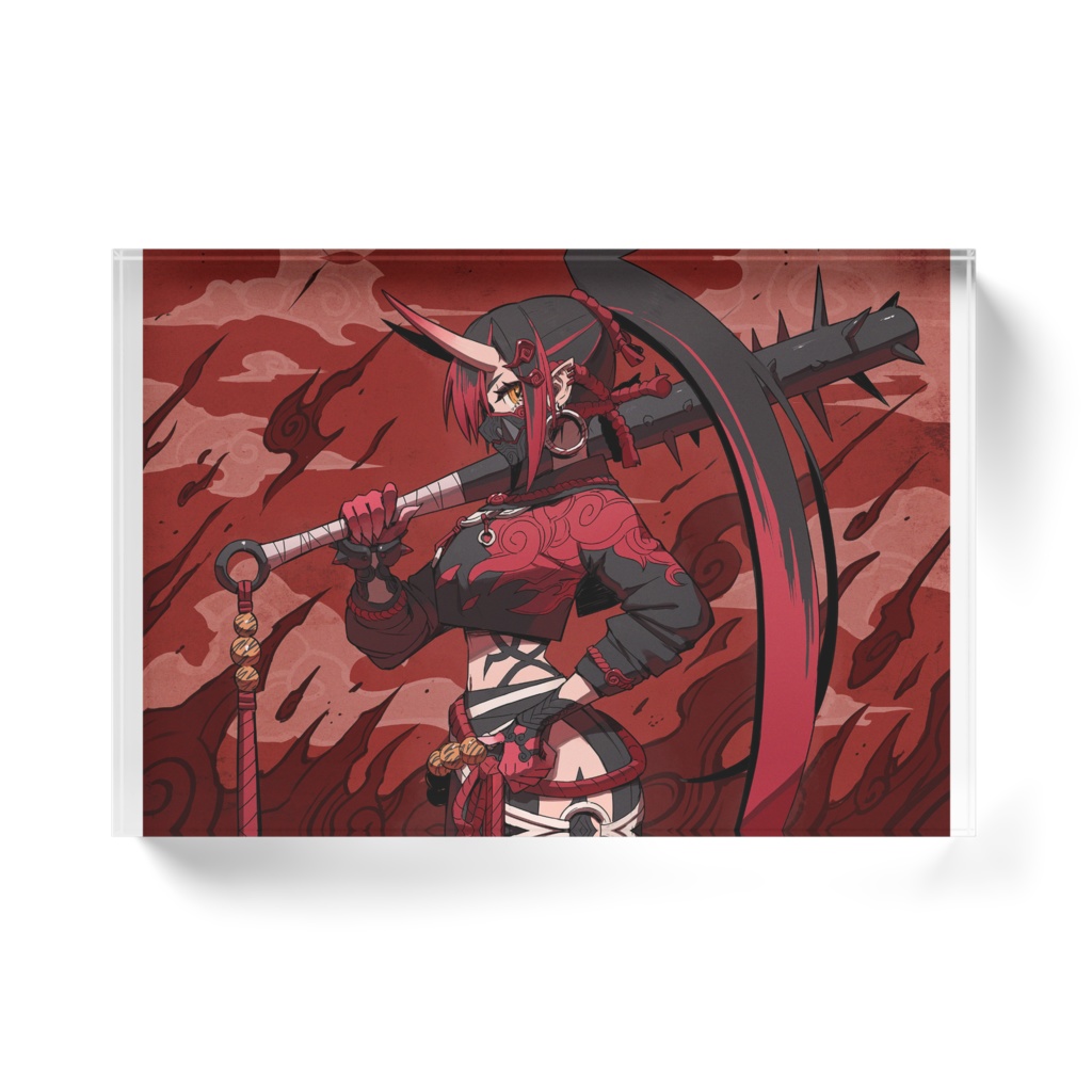 オニちゃん アクリルブロック