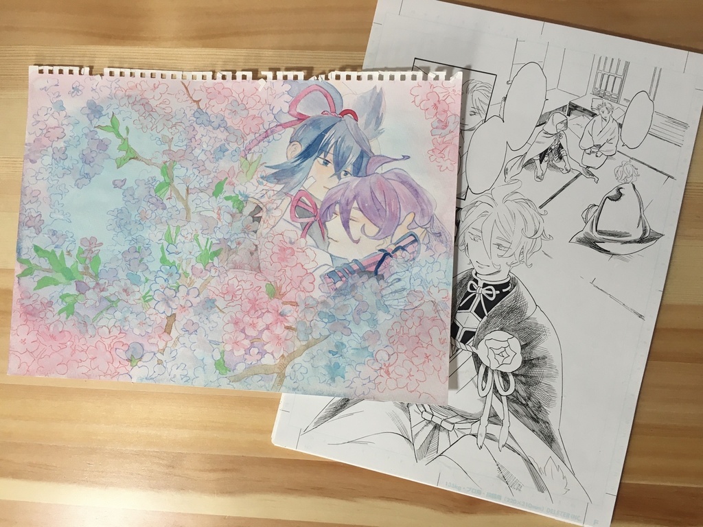 「こころ」原画
