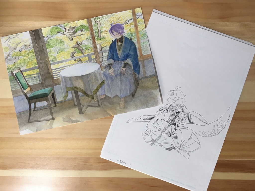 「いちねん」原画