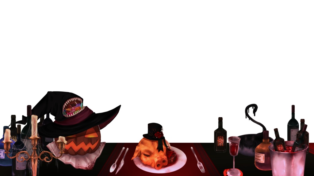 【無料/フリー素材】ハロウィン【手書き】