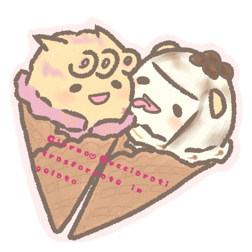 アクリルクリップ　ジョルブジェラート