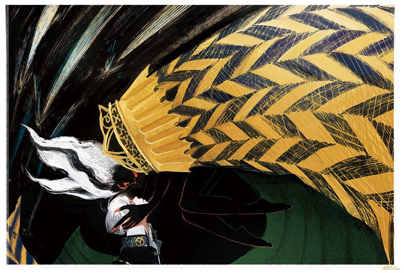 【ポストカード】モイライ三姉妹&直斗・スカディ&主人公