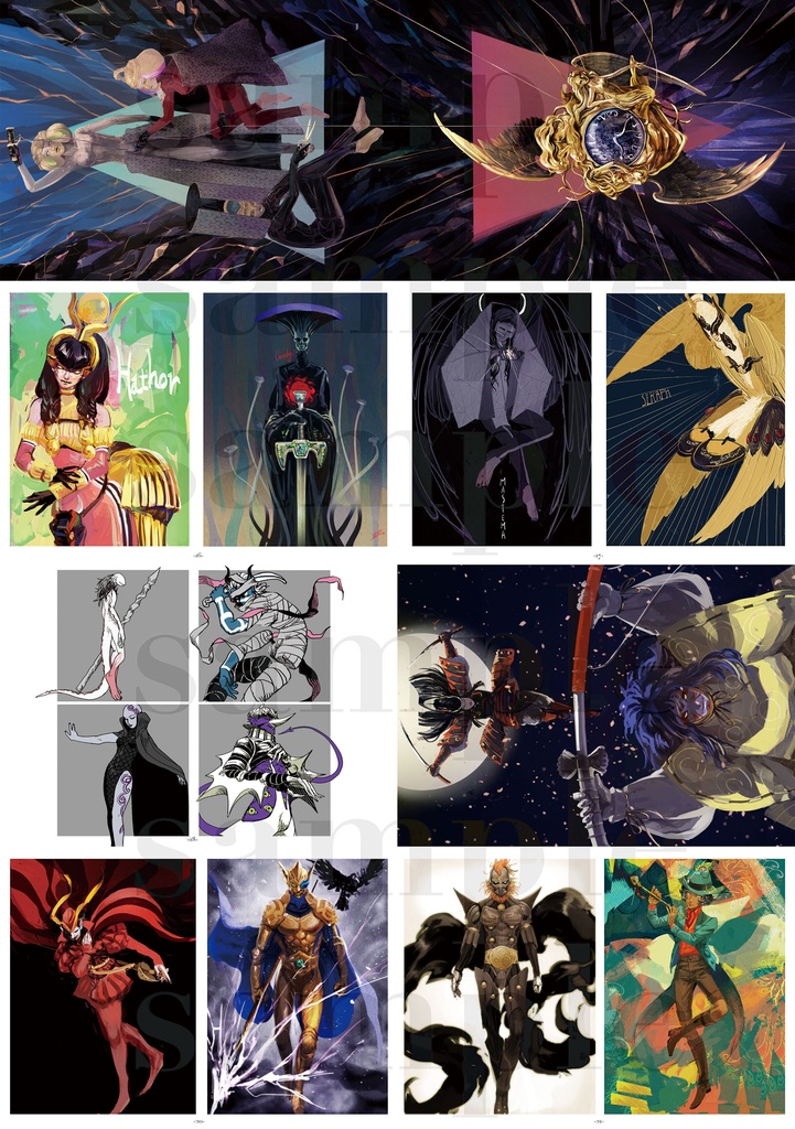 悪魔画集1・2【在庫処分セール】