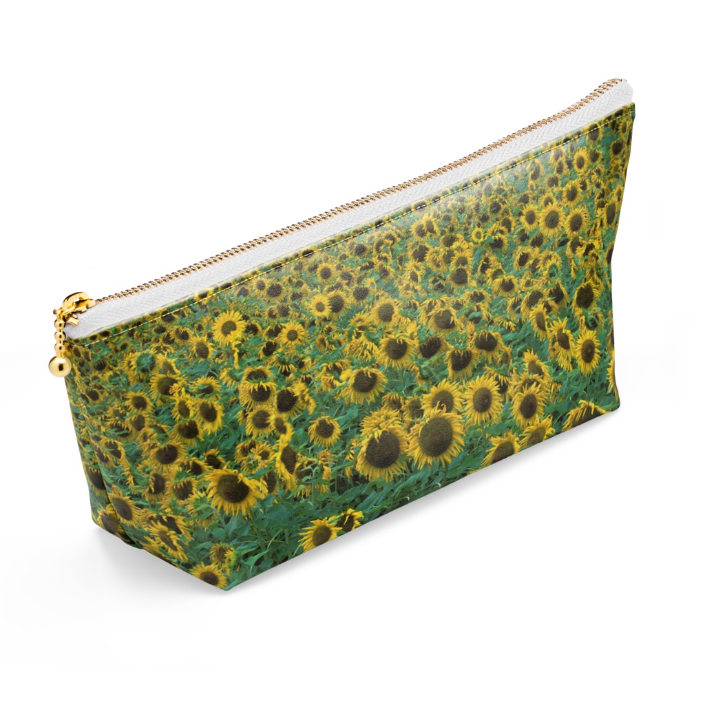 向日葵いっぱい!元気が出るポーチ