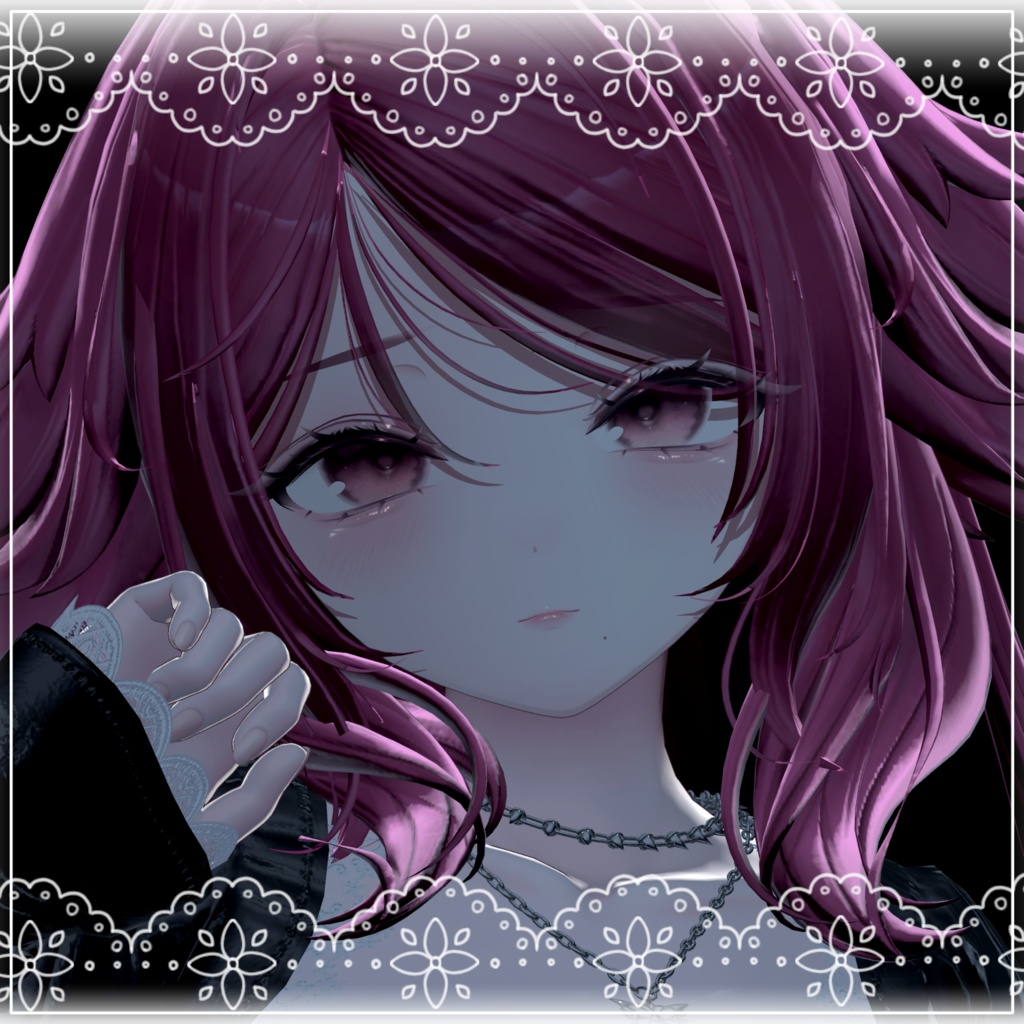 [ Kumaly クマリ ] Berryrose Makeup Texture + Tongue Texture 缩略图 3